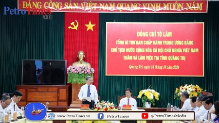 [PetroTimesTV] Tổng Bí thư, Chủ tịch nước Tô Lâm: Tỉnh Quảng Trị có tiềm năng phát triển thành trung tâm năng lượng tái tạo