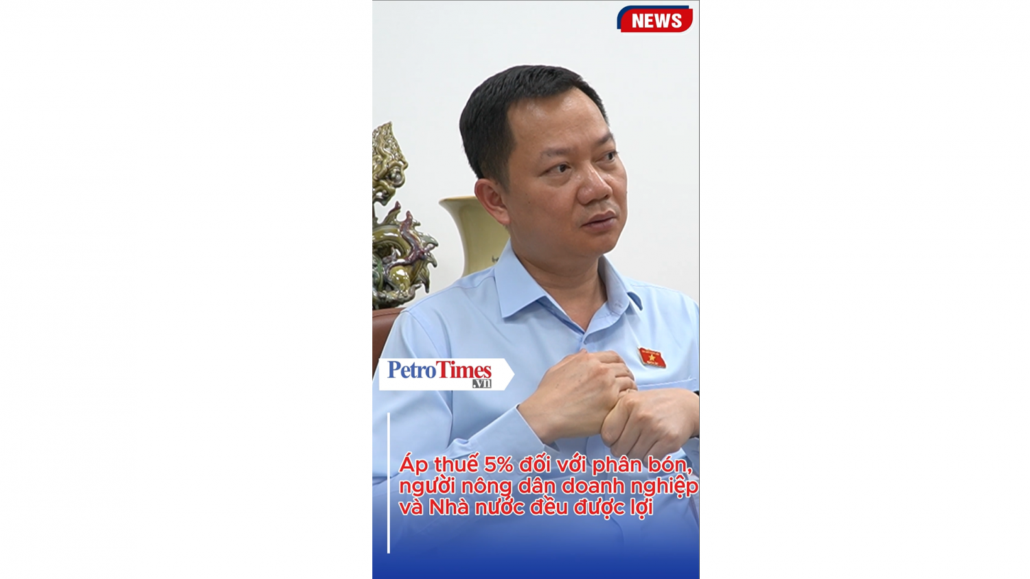 [VIDEO] Áp thuế 5% đối với phân bón, người nông dân, doanh nghiệp và Nhà nước đều được hưởng lợi