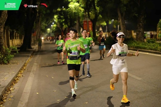 Chân chạy VPI phá kỷ lục ở VPBank Hanoi International Marathon 2024