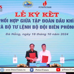 [PetroTimesTV] Bộ Tư lệnh Bộ đội Biên phòng và Petrovietnam tăng cường phối hợp đảm bảo an ninh, an toàn hoạt động dầu khí, bảo vệ chủ quyền