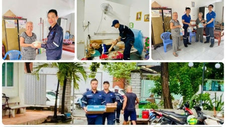 Phân bón Phú Mỹ mang niềm vui đến Viện Dưỡng lão Vũng Tàu