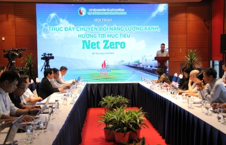 Thúc đẩy chuyển đổi năng lượng xanh, hướng tới mục tiêu Net Zero