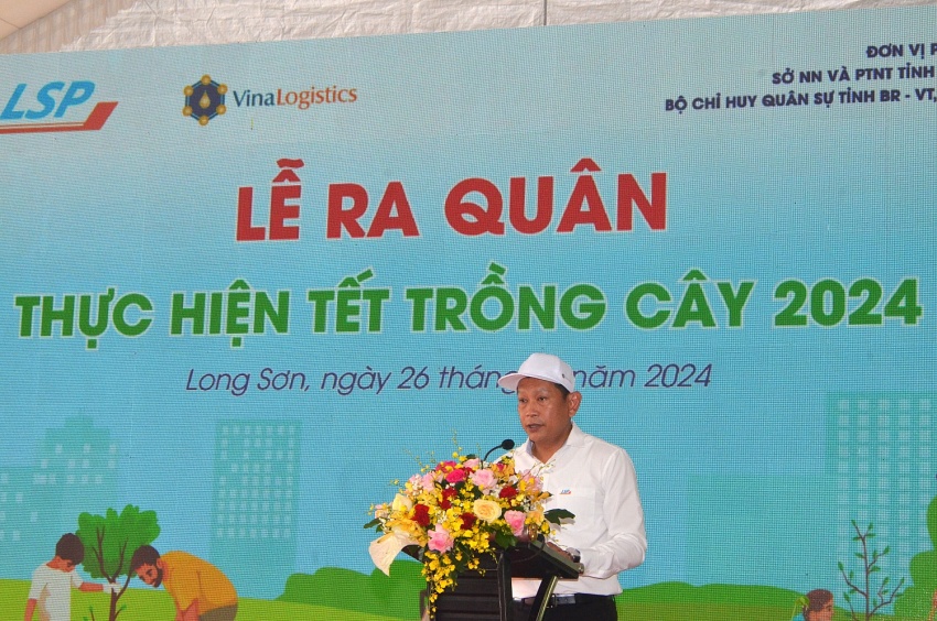 Bà Rịa-Vũng Tàu: Lễ ra quân thực hiện “Tết trồng cây 2024” tại xã đảo Long Sơn