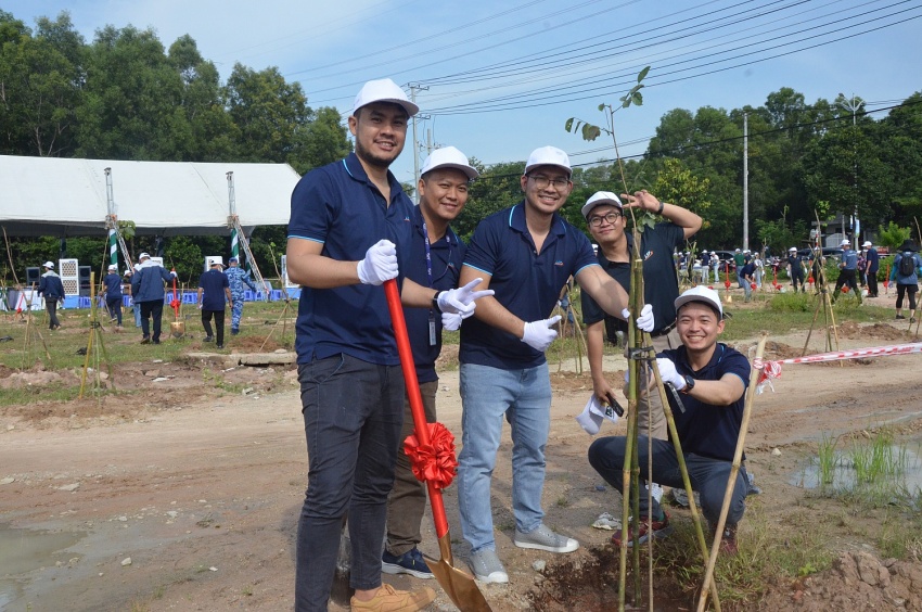 Bà Rịa-Vũng Tàu: Lễ ra quân thực hiện “Tết trồng cây 2024” tại xã đảo Long Sơn