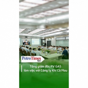 [Video] Tổng Giám đốc PV GAS làm việc với Công ty Khí Cà Mau