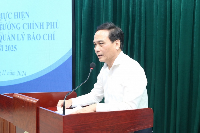 Phó Chủ tịch VUSTA Phạm Ngọc Linh phát biểu khai mạc hội thảo