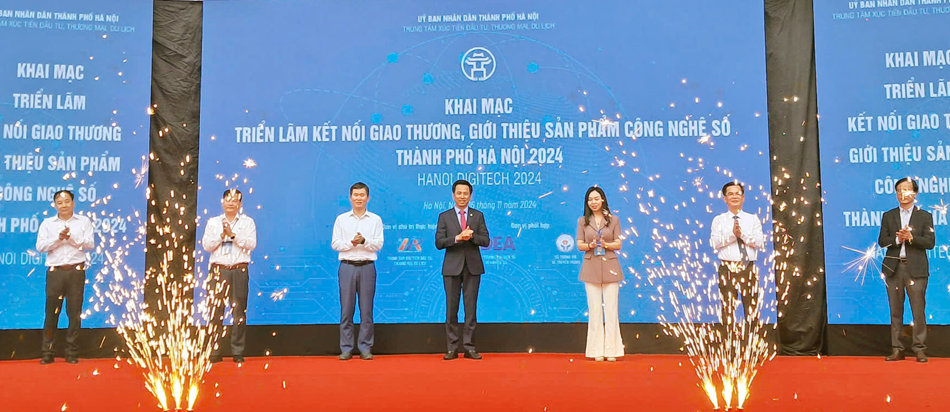 Kết nối giao thương, giới thiệu sản phẩm công nghệ số Hà Nội 2024