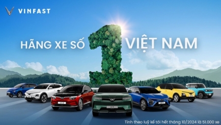 VinFast chiếm thị phần số 1 Việt Nam