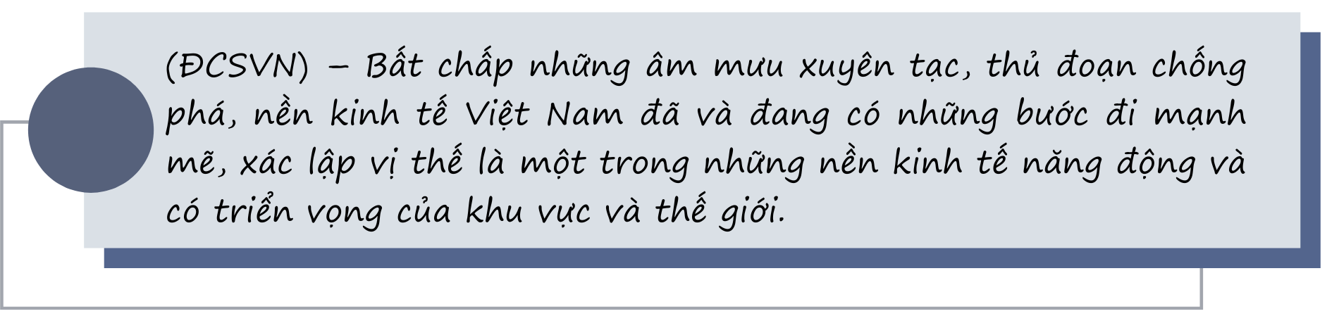 Bài 3: Vạch trần những âm mưu xuyên tạc tình hình kinh tế Việt Nam