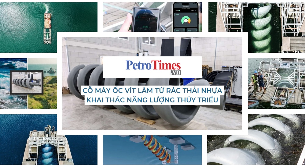 [PetroTimesTV] Cỗ máy làm từ rác thải nhựa khai thác năng lượng thủy triều