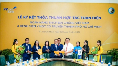 PVcomBank đẩy mạnh hợp tác với bệnh viện Y học cổ truyền TP. Hồ Chí Minh