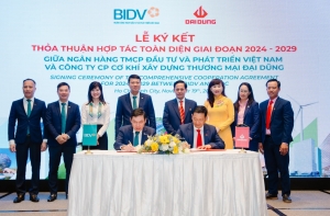 BIDV hợp tác toàn diện với Đại Dũng Corp triển khai các dự án xanh