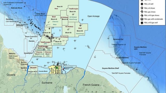 Vì sao ExxonMobil tuyên bố rút khỏi dự án khí ở Suriname?