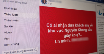 Nở rộ hội nhóm Facebook giúp dân nhậu "gọi xế" đưa về tận nhà