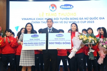 Vinamilk thưởng 1 tỷ đồng mừng kỳ tích lịch sử của tuyển nữ Việt Nam