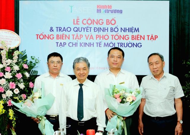 Bổ nhiệm Tổng Biên tập, Phó Tổng biên tập Tạp chí Kinh tế Môi trường - 1