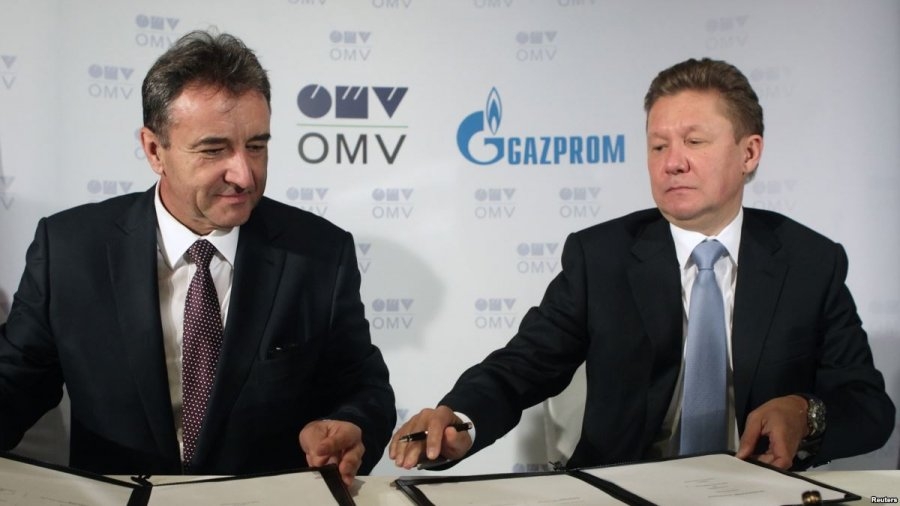 gazprom va omv keo dai thoa thuan cung cap khi den nam 2040