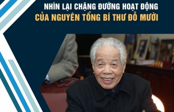 [Infographic] Nhìn lại chặng đường hoạt động của nguyên Tổng Bí thư Đỗ Mười