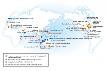 Công ty Osaka Gas (Nhật Bản) nhắm đến khu vực Đông Nam Á
