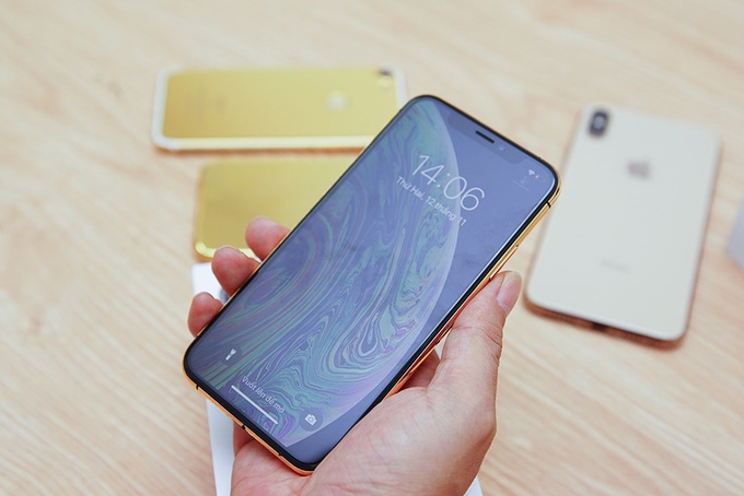 iphone xs phien ban vang 24k xuat hien o viet nam