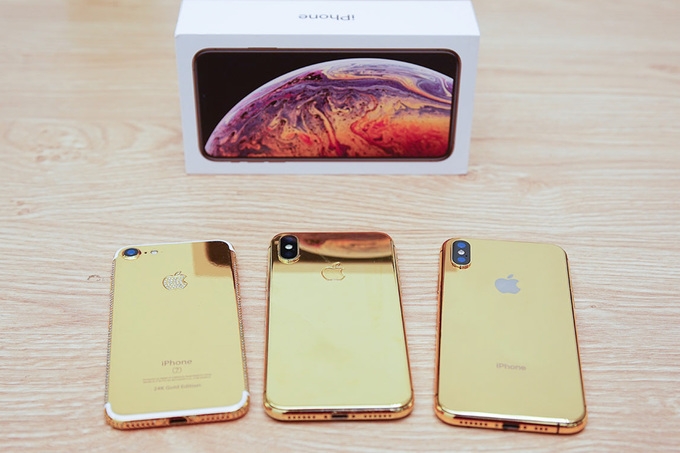 iphone xs phien ban vang 24k xuat hien o viet nam