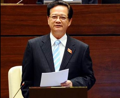 Thủ tướng Nguyễn Tấn Dũng trả lời chất vấn đại biểu Quốc hội