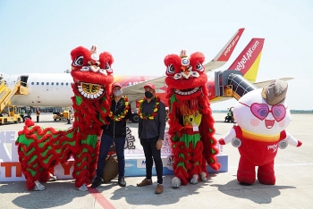 Vietjet khôi phục đường bay quốc tế đầu tiên giữa Đà Nẵng và Thái Lan, đón đầu phục hồi du lịch quốc tế khu vực