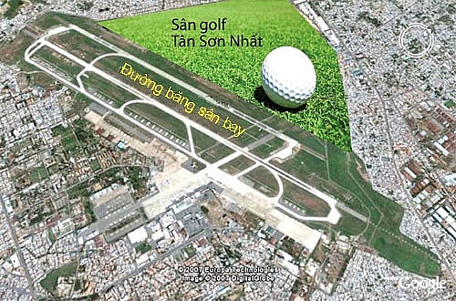 can san bay hon san golf