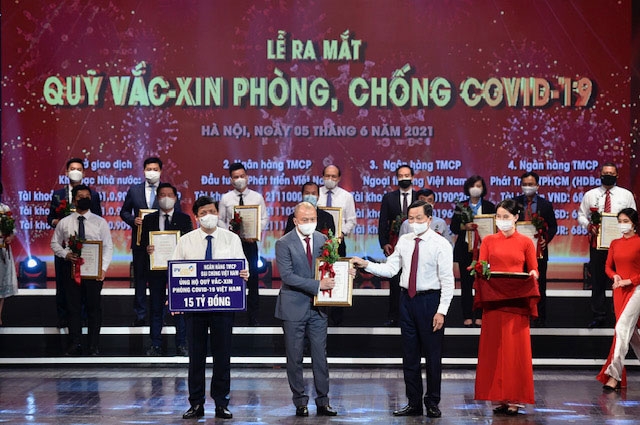 PVcomBank tiếp tục đóng góp 15 tỷ đồng phòng, chống Covid-19