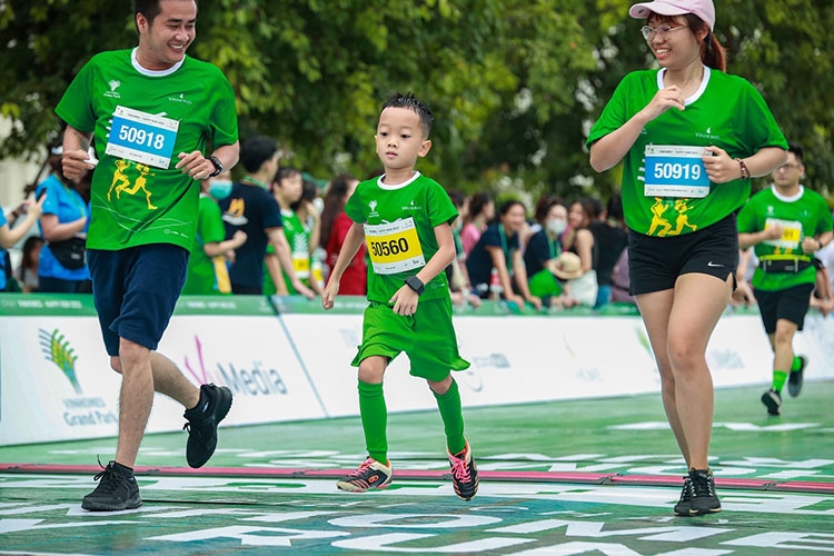 Hơn 3.000 người tham dự giải chạy Vinhomes - Happy run 2022