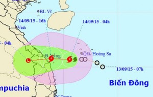 Cứu tàu cá bị nạn trên biển