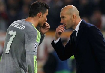 Zidane xử trí thông minh vụ mâu thuẫn với Ronaldo