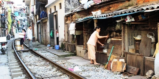 Chung sống với hiểm nguy đường sắt