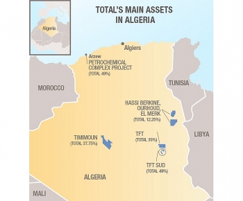 Total ký thỏa thuận với Sonatrach để phát triển khí đốt của Algeria