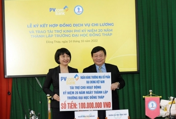 PVcomBank đẩy mạnh hợp tác với Trường Đại học Đồng Tháp trong nhiều hoạt động