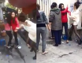 [VIDEO] 'Hot girl' đánh ghen người tình 17 tuổi của chồng