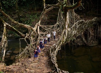 [Chùm ảnh] Những con đường đến trường nguy hiểm nhất thế giới