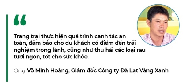 Trang trại không chỉ làm nông