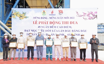 Phát động thi đua cao điểm 45 ngày đạt mục tiêu đốt lửa lần đầu Tổ máy số 1 NMNĐ Thái Bình 2