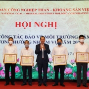 Năm 2021, TKV phủ xanh 160 ha môi trường khai thác mỏ