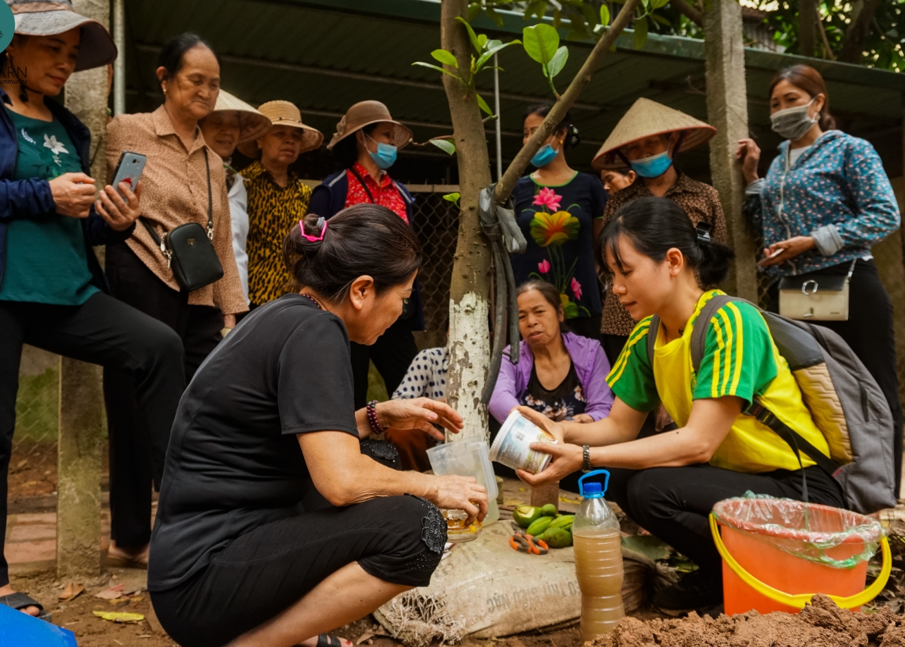 Điển hình thực hiện tốt chương trình xử lý rác tại nhà