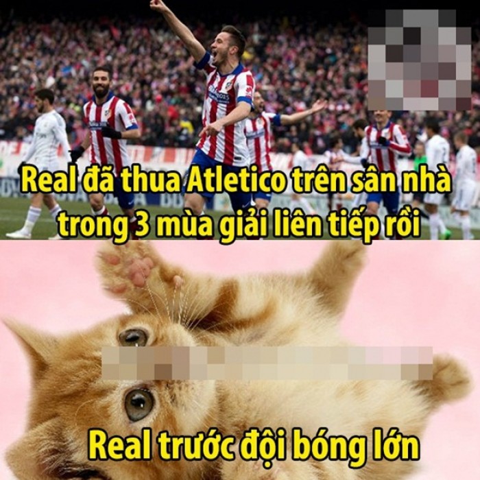 [PHOTO] Ảnh chế: Atletico tạo cơn lốc lịch sử, CR7 lập kỉ lục 'chân gỗ'