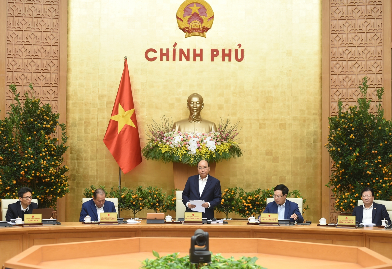 Chính phủ họp phiên thường kỳ tháng 1/2021