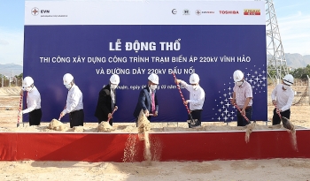 Triển khai thi công dự án Trạm biến áp 220kV Vĩnh Hảo và đường dây đấu nối