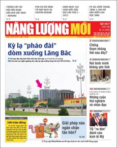 Đón đọc Báo Năng lượng Mới số 457, phát hành thứ Ba ngày 15/9/2015