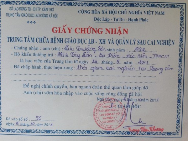 bi ep di cai nghien do ubnd huyen lo ky quyet dinh