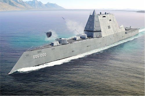 Chiến hạm Zumwalt và Biển Đông