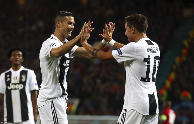 Dybala ghi bàn duy nhất đưa Juventus vượt qua Man Utd