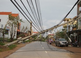 Điện lực Quảng Bình trong mùa bão lũ