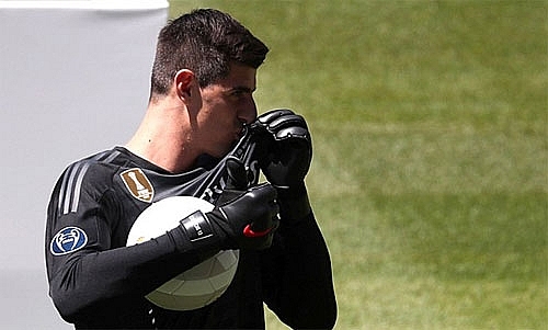 courtois hon ao real du hazard roi chelsea